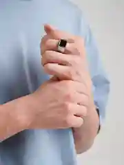 Перстень мужской, агат