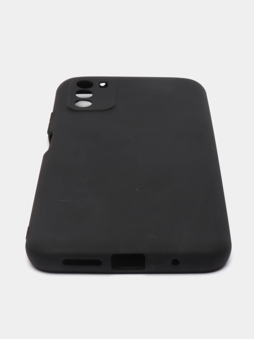 Xiaomi Poco M3 чехол силиконовый черный 1мм