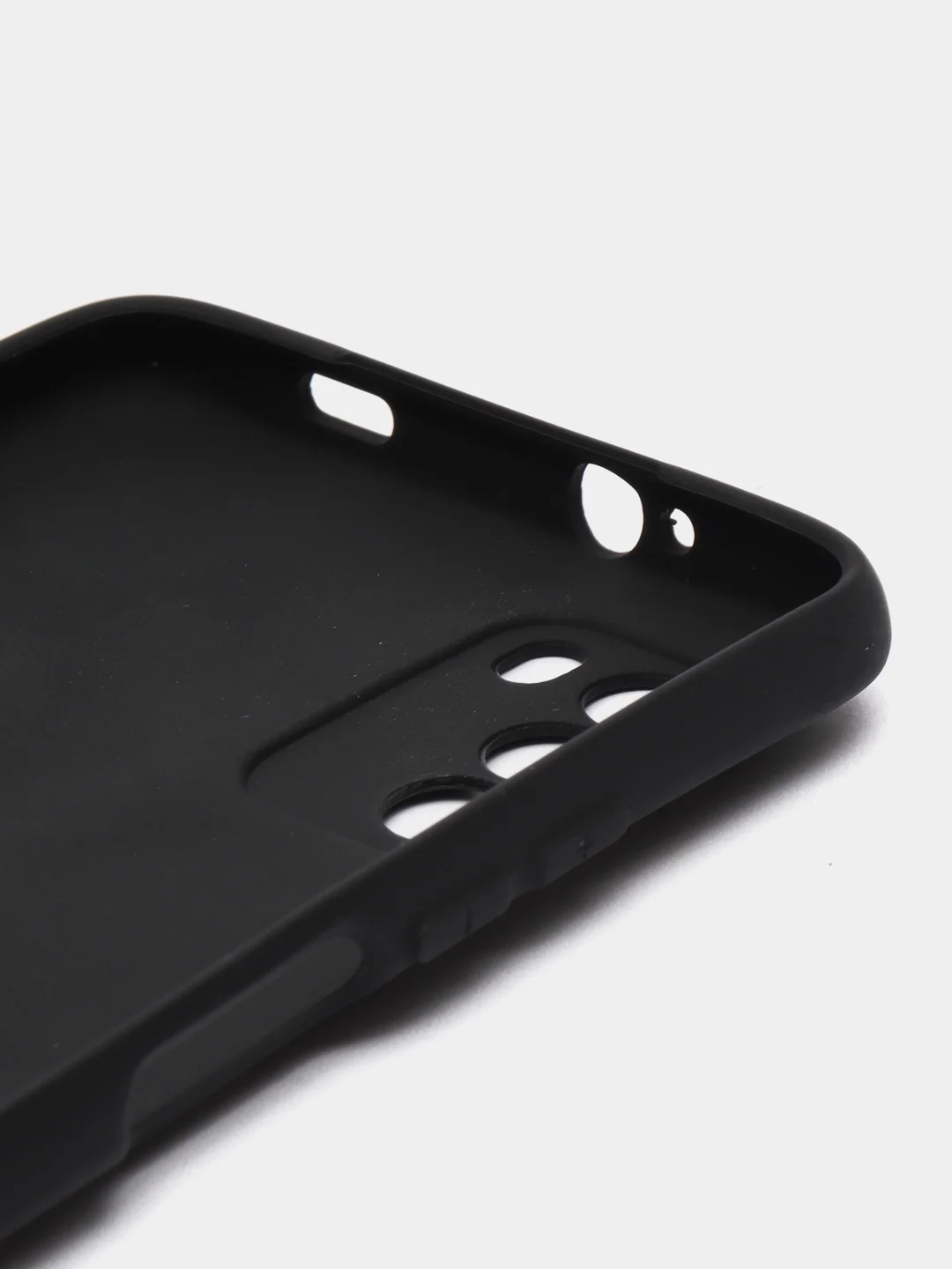 Xiaomi Poco M3 чехол силиконовый черный 1мм