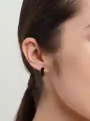 Черный серьги женские