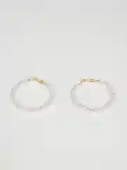 Серьги кольца на Новый год
