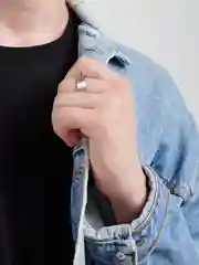 Классическое кольцо из нержавеющей стали серебряное