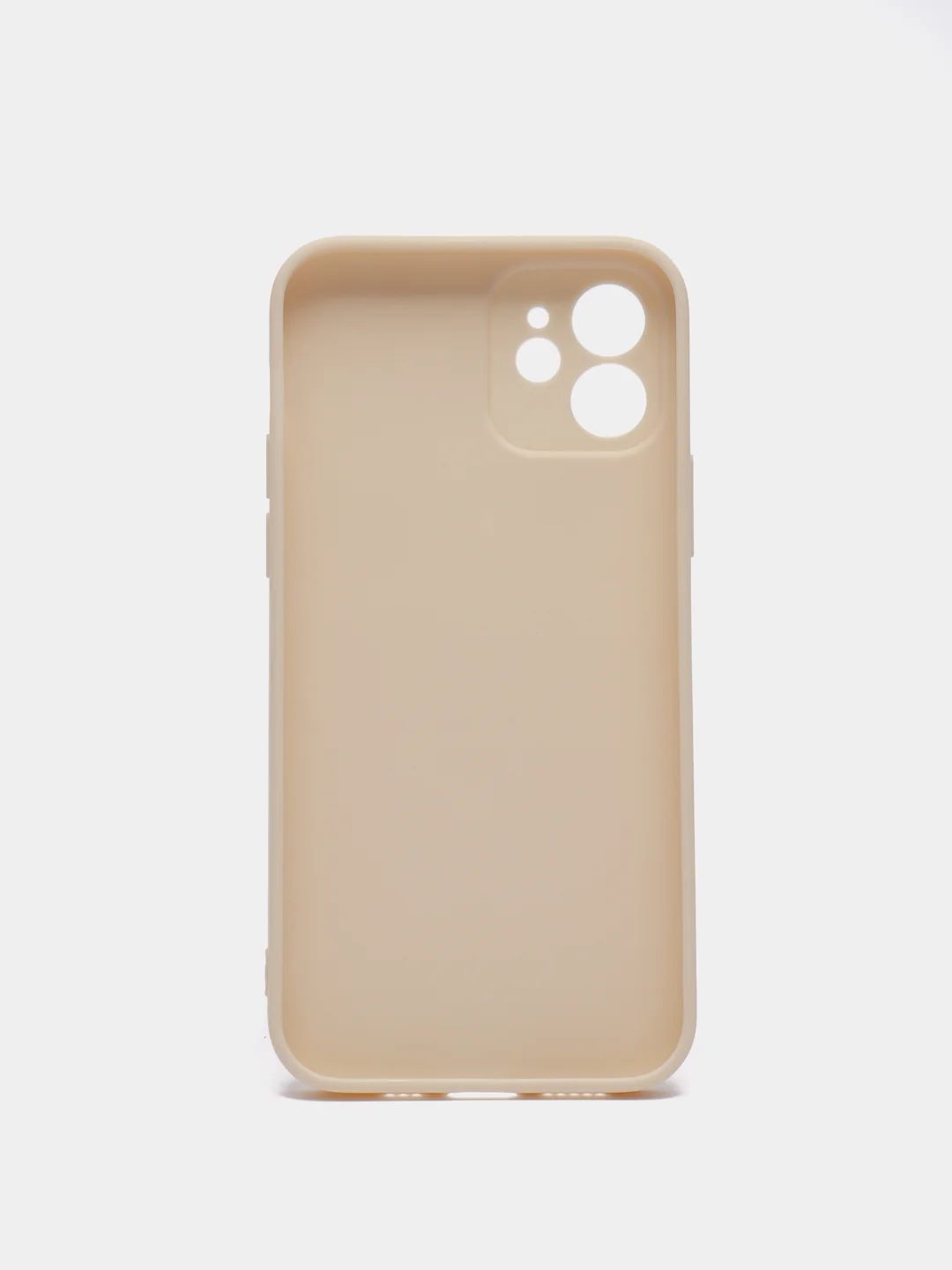 Бежевый чехол силиконовый для iPhone 12, 12 Mini ,12 Pro, 12 Pro Max