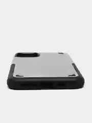 Серебряный мощный прорезиненный чехол для iphone 11 Pro Max, 8 разных цветов