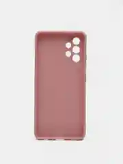 Бежевый чехол для Samsung Galaxy A32 (4G) силиконовый матовый однотонный