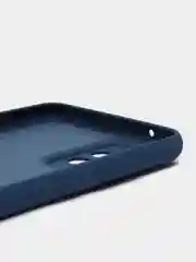 Темно-синий чехол для Samsung A72 2021, A725F, A726F, силиконовый, противоударный, с бархатом внутри