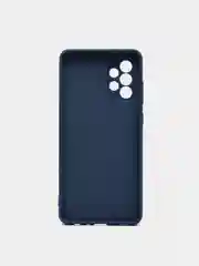 Темно-синий чехол для Samsung A72 2021, A725F, A726F, силиконовый, противоударный, с бархатом внутри