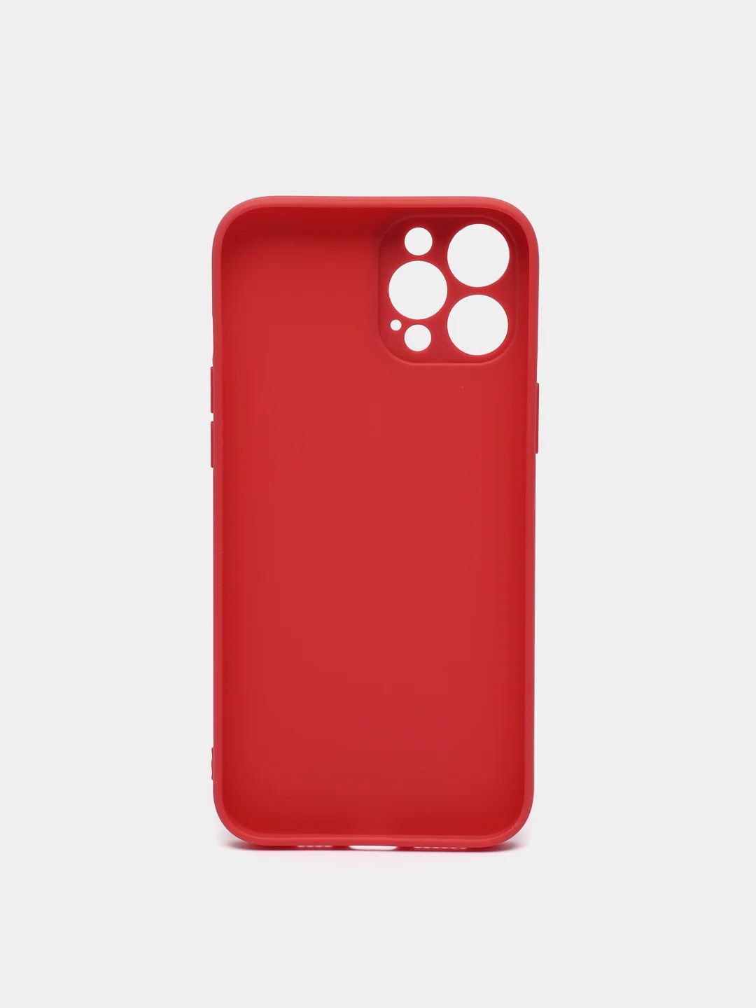 Красный чехол силиконовый для iPhone 12, 12 Mini ,12 Pro, 12 Pro Max