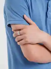 Серый металлик кольцо-печатка родирование Xuping Jewelry