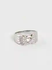 Серый металлик кольцо-печатка родирование Xuping Jewelry