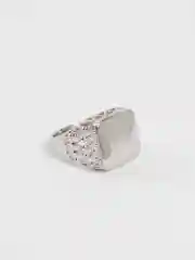 Серый металлик кольцо-печатка Xuping Jewelry, родирование