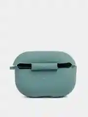 Зеленый силиконовый чехол для наушников Apple Airpods Pro, Airpods