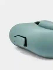 Зеленый силиконовый чехол для наушников Apple Airpods Pro, Airpods