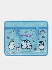 Папка с ручками "Happy Penguins", А4