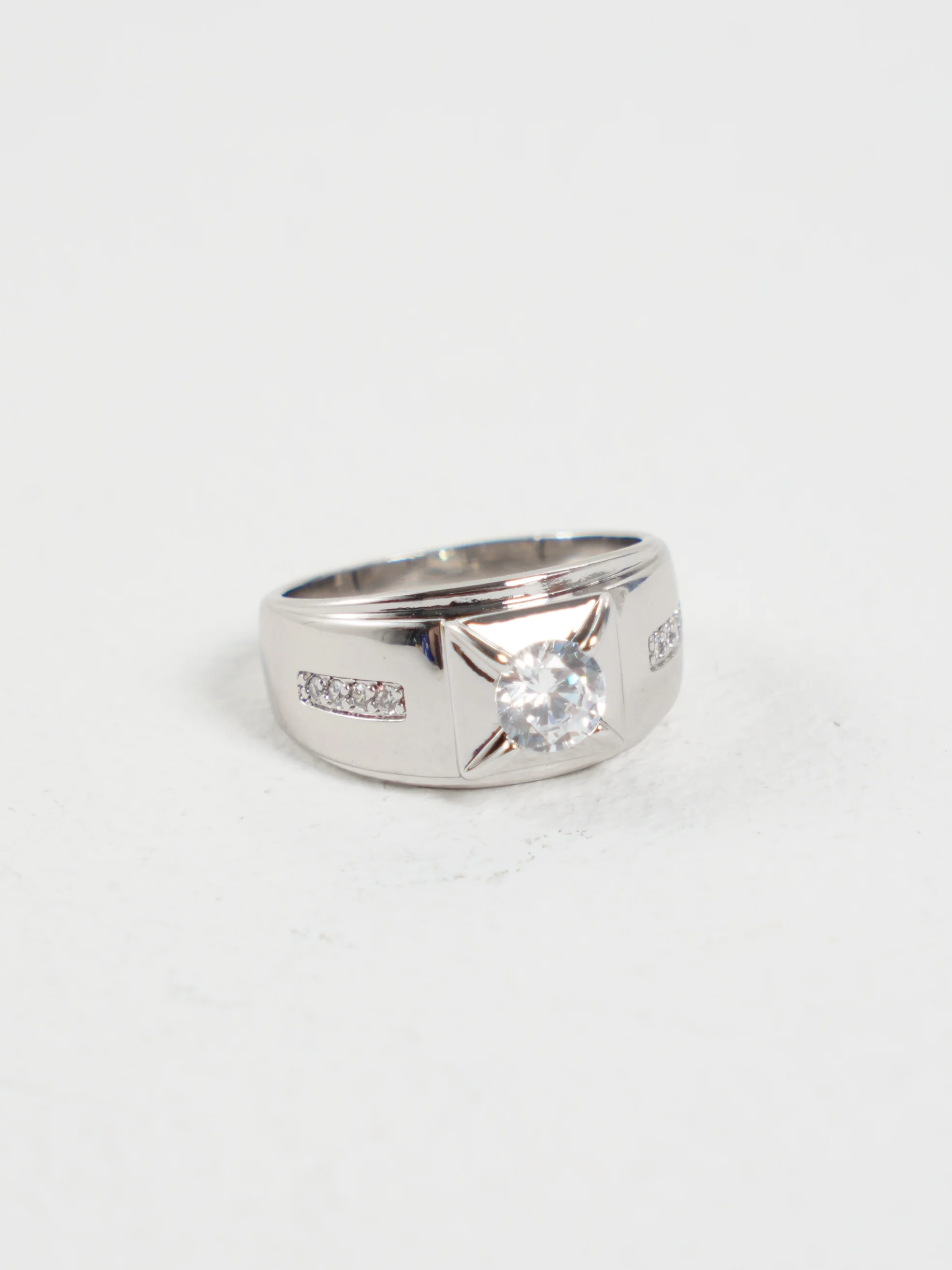 Серый кольцо-печатка родирование Xuping Jewelry