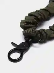 Лесной зеленый регулируемый автоматный ремень