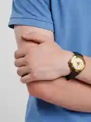 Золотой часы мужские механические командирские