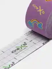 Фиолетовый кинезио тейп детский Kinexib CLASSIC Kids, гипоаллергенный