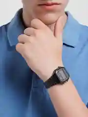 Черный часы наручные