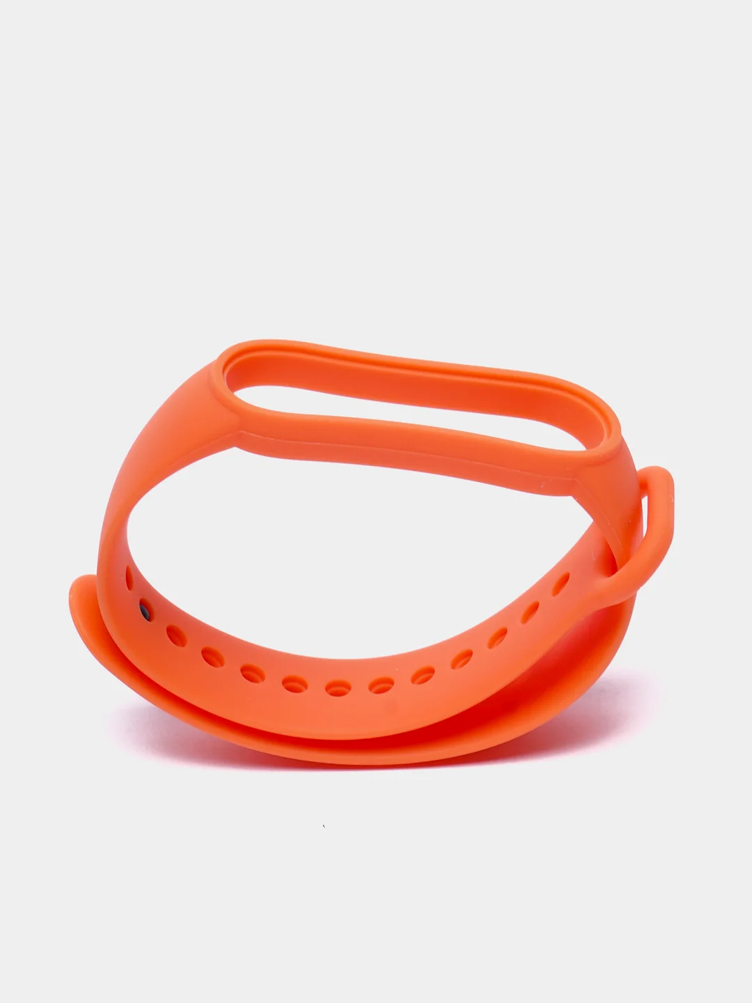 Оранжевый силиконовый ремешок Xiaomi Mi Band 5 / Band 6