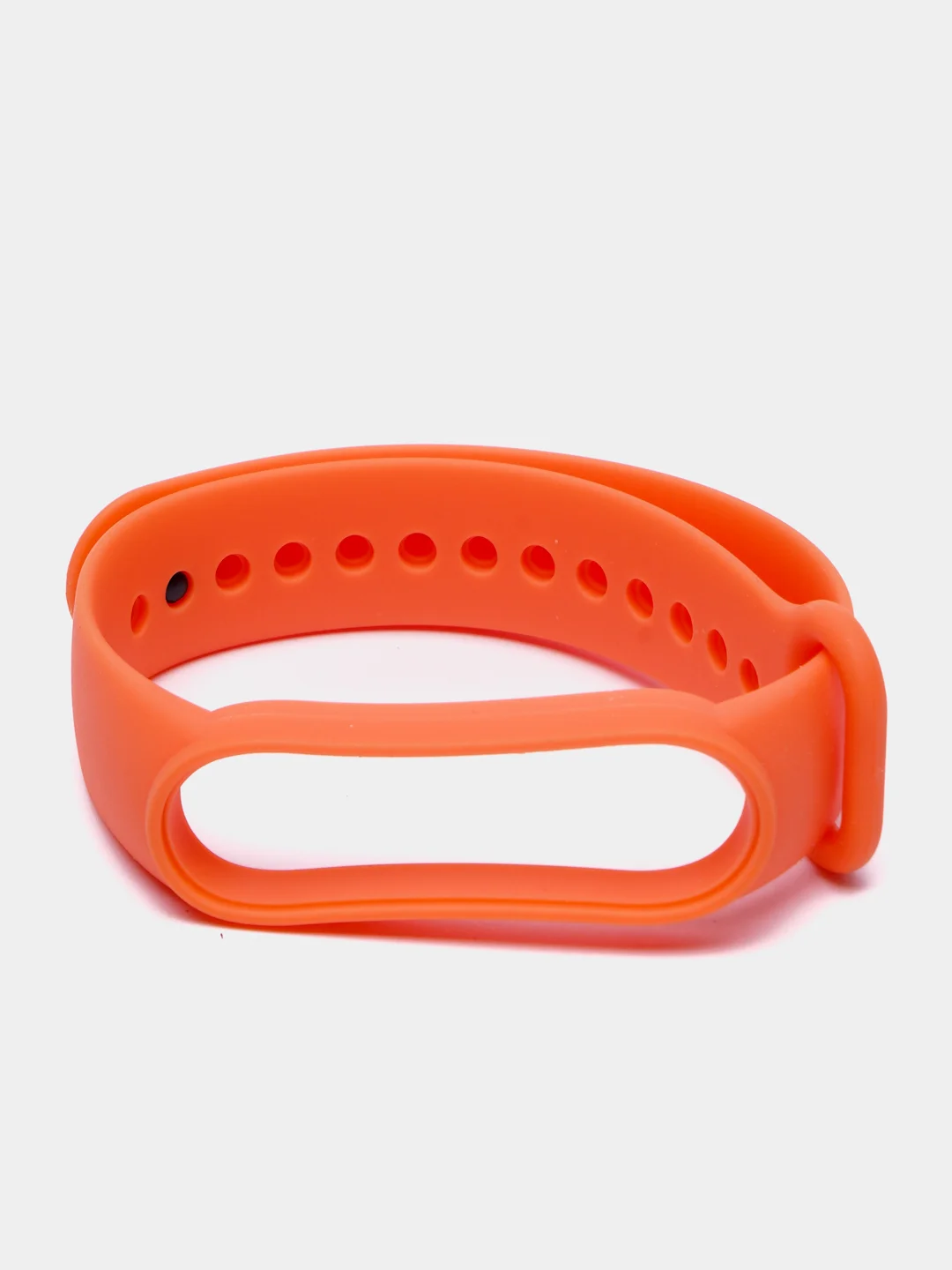 Оранжевый силиконовый ремешок Xiaomi Mi Band 5 / Band 6