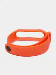 Оранжевый силиконовый ремешок Xiaomi Mi Band 5 / Band 6
