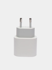 Зарядное устройство, адаптер, блок питания, USB-C для iPhone (Type-C, 20 W, PD)