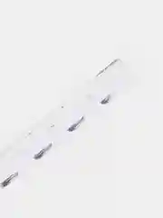 Прозрачный подставка для кистей узкая