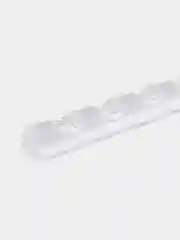 Прозрачный подставка для кистей узкая