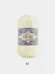 Бежевый меланж пряжа плюшевая Alize Velluto, 100% микрополиэстер, 100 г, 68 м
