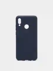 Синий чехол силиконовый для Huawei P Smart 2019/10 Lite, матовый