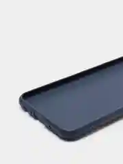 Синий чехол силиконовый для Huawei P Smart 2019/10 Lite, матовый