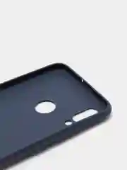 Синий чехол силиконовый для Huawei P Smart 2019/10 Lite, матовый