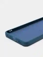 Морской чехол силиконовый с защитой камеры для Samsung A22, M22, M32 с бархатной подкладкой