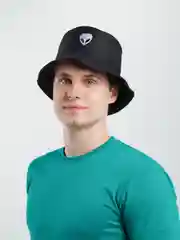 Черный панама "НЛО"