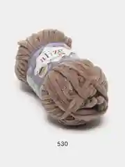 Хаки пряжа плюшевая Alize Velluto, 100% микрополиэстер, 100 г, 68 м