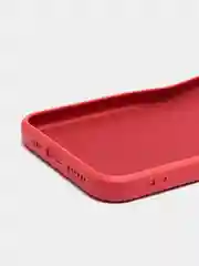 Багровый чехол силиконовый с защитой камеры для Apple iPhone 11 Pro с бархатной подкладкой