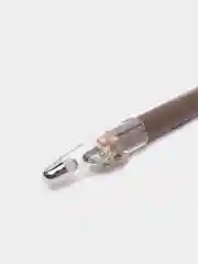 Серый цветной моделирующий воск для бровей / карандаш для бровей Tinted wax Fixator Lucas