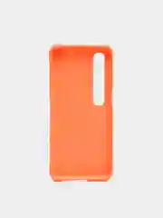 Оранжевый мягкий и тонкий силиконовый чехол для Xiaomi Mi 10