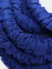 Синий шланг для полива растягивающийся