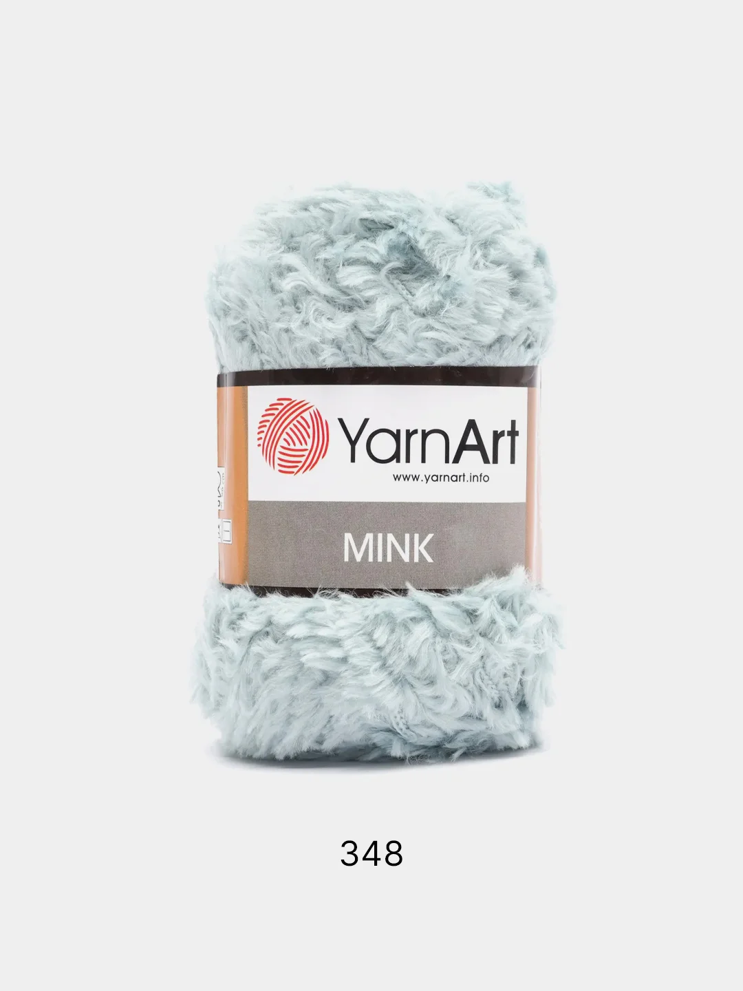 Бирюзовый пряжа YarnArt Mink, полиамид, 50 г, 75 м