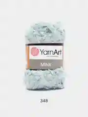 Бирюзовый пряжа YarnArt Mink, полиамид, 50 г, 75 м