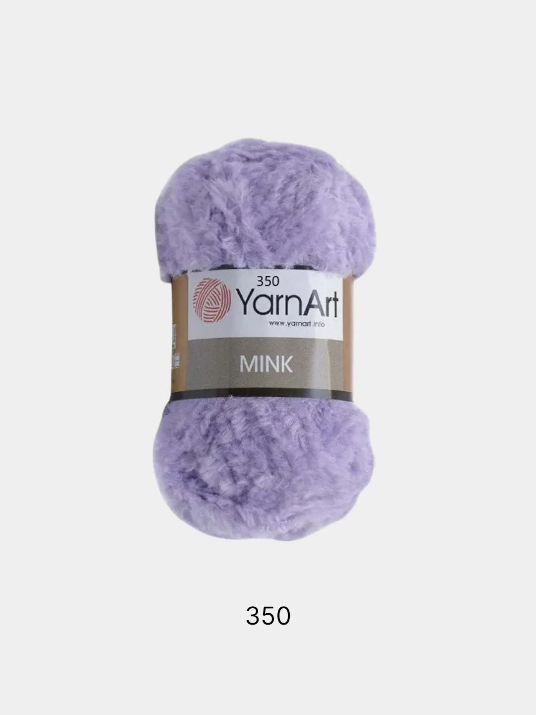 Лавандовый пряжа YarnArt Mink, полиамид, 50 г, 75 м