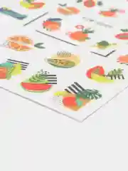 Лавандовый наклейки для ногтей, слайдеры, 31 вид