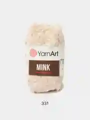 Коричневый пряжа YarnArt Mink, полиамид, 50 г, 75 м