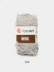 Серый пряжа YarnArt Mink, полиамид, 50 г, 75 м