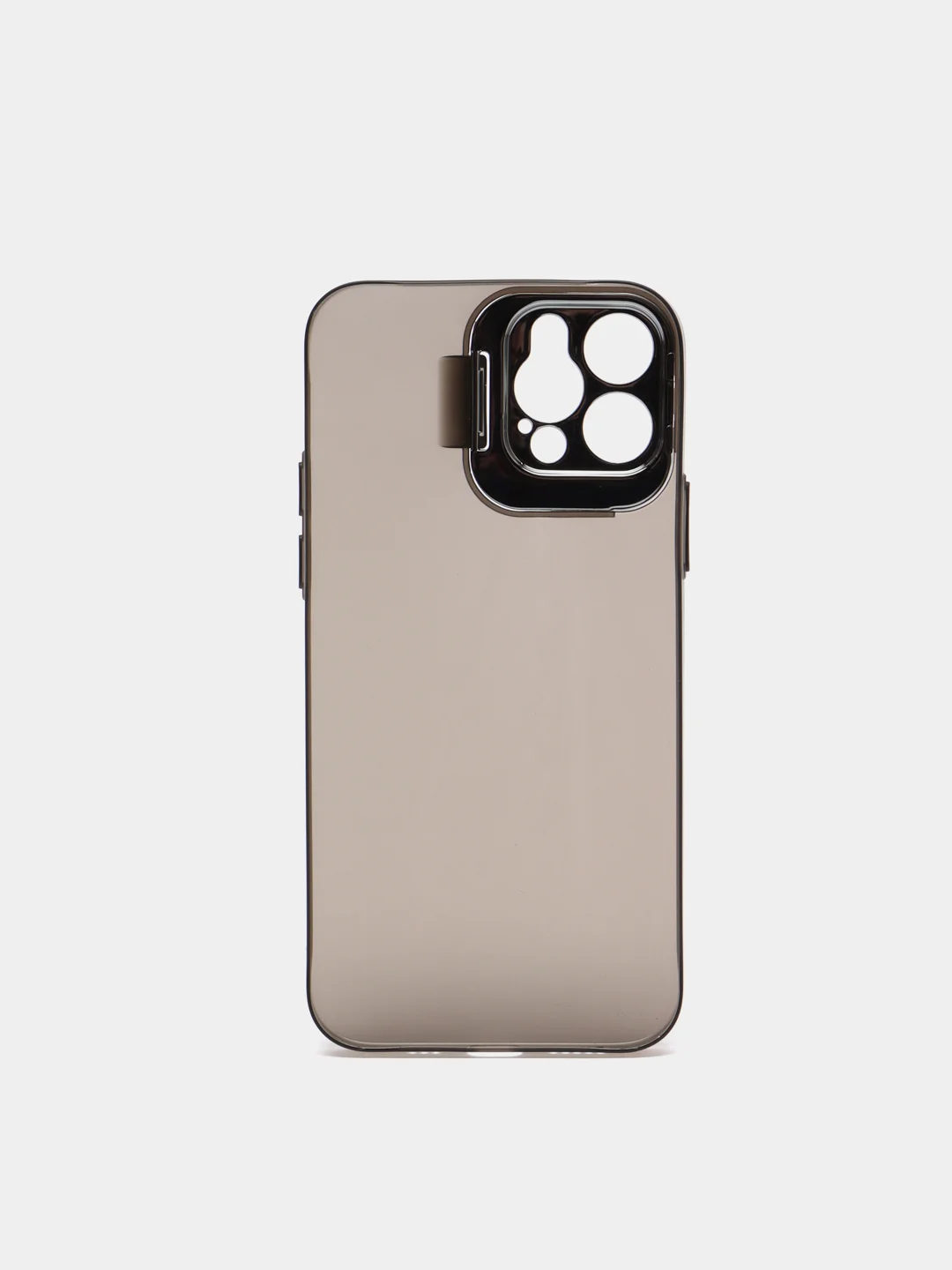 Угольный чехол для iPhone 12 Pro пластиковый матовый ультратонкий с защитой камеры
