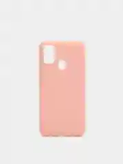 Пудровый чехол для Samsung Galaxy A52 А72 M21/M30S мягкий матовый TPU силикон
