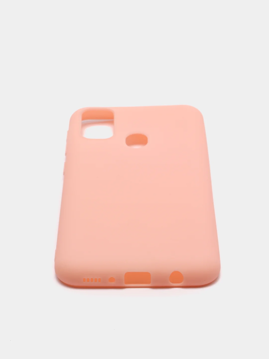 Пудровый чехол для Samsung Galaxy A52 А72 M21/M30S мягкий матовый TPU силикон