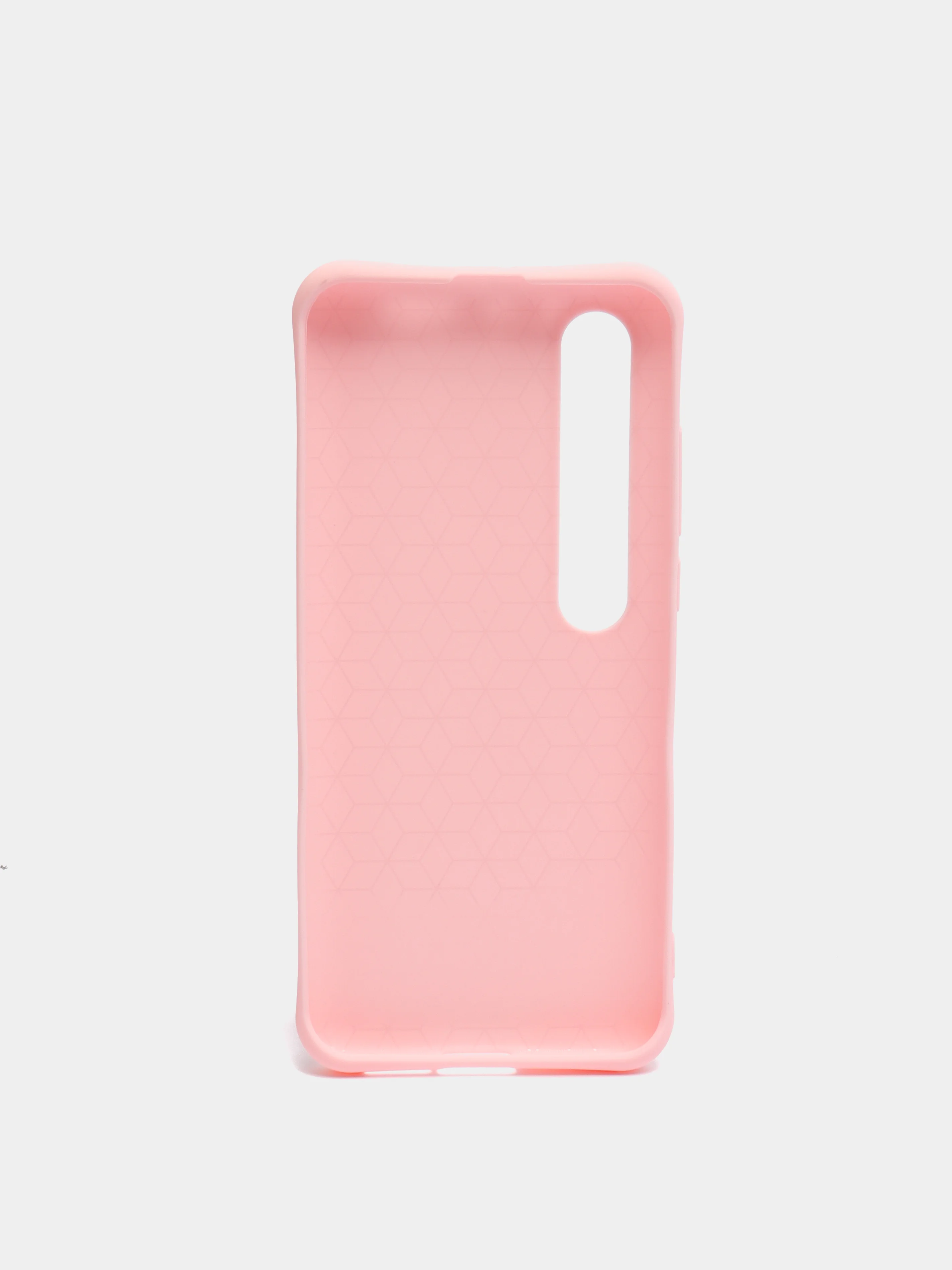 Розовый мягкий и тонкий силиконовый чехол для Xiaomi Mi 10